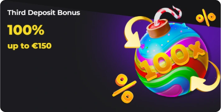 Third Deposit Bonus